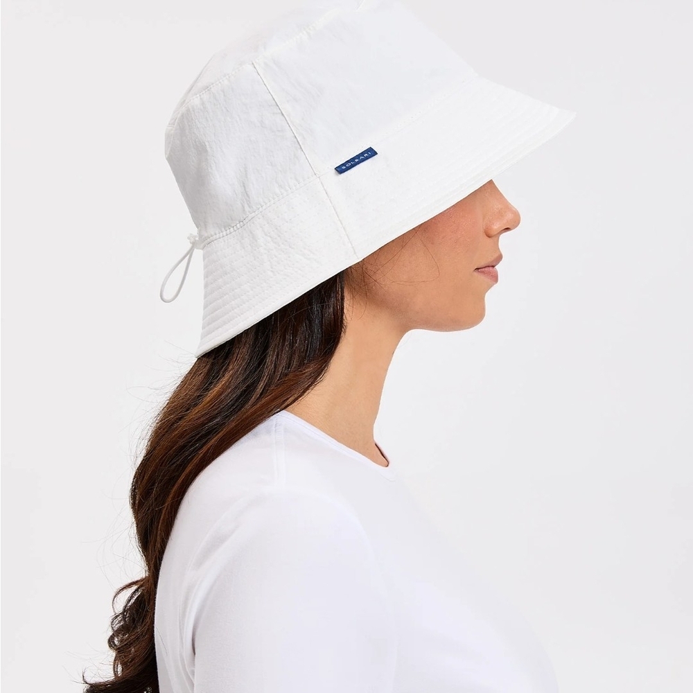 UPF Linen Bucket Hat - Picture 2 of 6